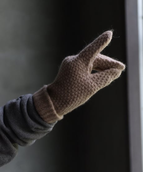William Bruntonウィリアムブラントン / Cashmere Knit Glove手袋 / Wi-23003
