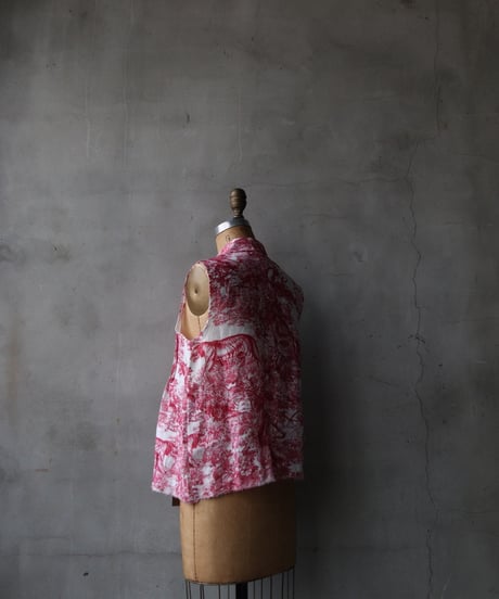MARIA TURRIマリア・トゥッリ / TOILE DE JOUY SHIRTノースリーブ / MA-26009(49103)