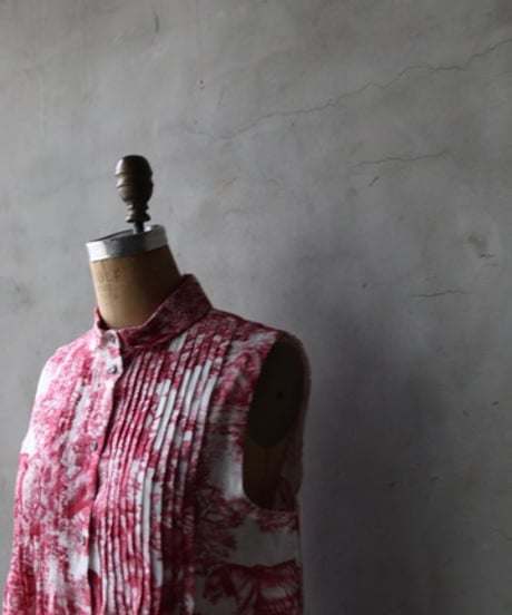 MARIA TURRIマリア・トゥッリ / TOILE DE JOUY SHIRTノースリーブ / MA-26009(49103)