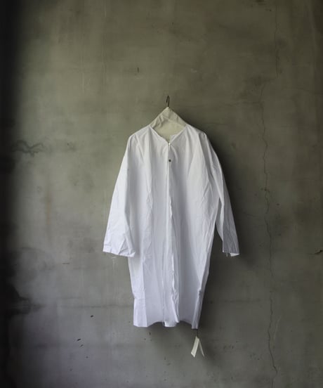 SCHA シャー/ Round Neck Summer Volume Coat " OE "-PAPER COTTON HEAVY- / Sc-23005 ( Art#1725)