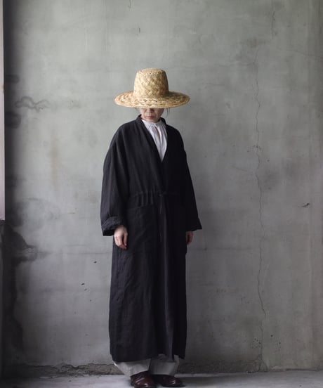klauseクロイゼ / 天日干しGown Long Linen / kla-26018
