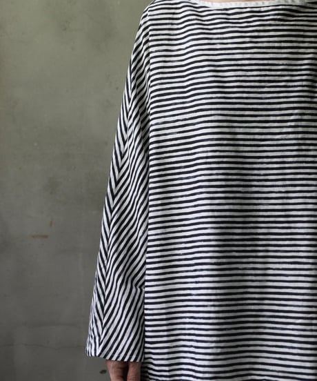 cavane キャヴァネ / Tunic long-sleeve Cotton/Linen100シャツ / ca-25121