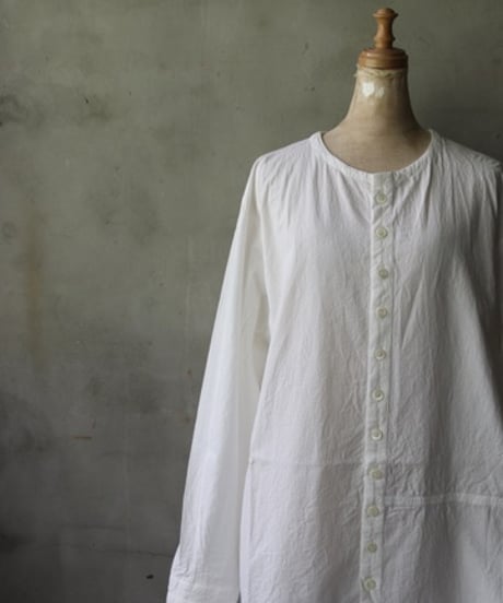 KLASICA クラシカ / No Collar Split Raglan " SH-044 "CPシャツ / kl-25025