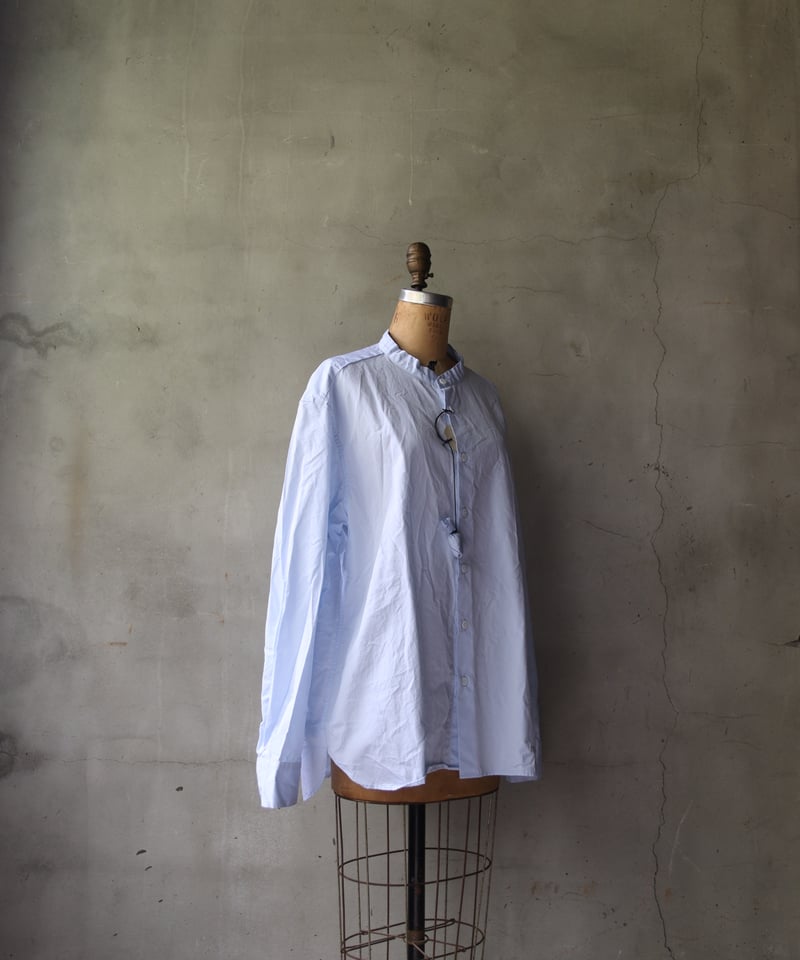 Bergfabel ベルグファベル バーグファベル 長袖白シャツ Bergfabel バーグファベル / farmer shirt tyrol collarシャ