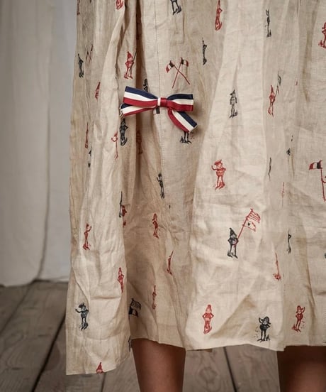 ALEKSANDR MANAMISアレクサンダーマナミ/ NO CIVILIZATION WIDE DRESSワンピース / am-26008