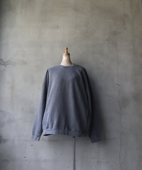 Dulcamara ドゥルカマラ /ピグメントSWカラーネップトレーナーUNISEX / dl-25006(D125-T1085)