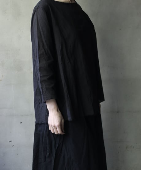 SCHA シャー/ Boat Neck 3/4 Sleeve Top " OE " / Sc-23013 ( Art#1464)