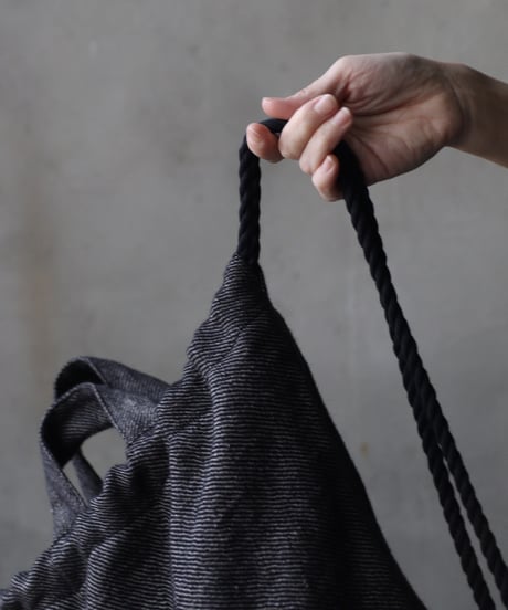 cavane キャヴァネ / Rope sack wool100バッグ/ ca-25171