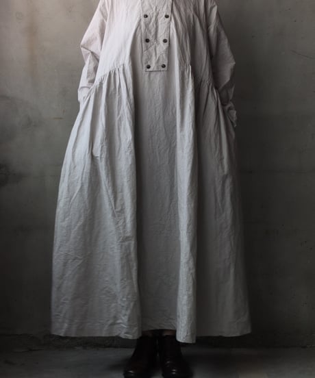 cavaneキャヴァネ / Gathered dress with side switchingワンピース / ca-26055