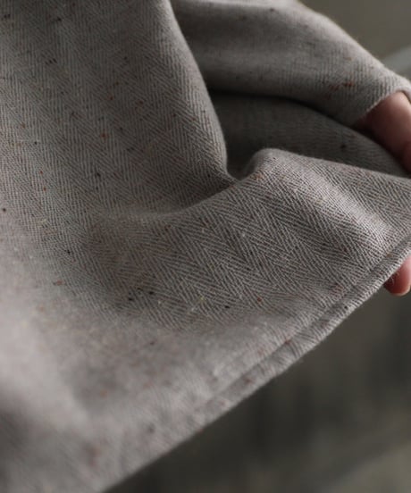 cavane キャヴァネ / Wool-blend long-sleeveチュニック / ca-24194