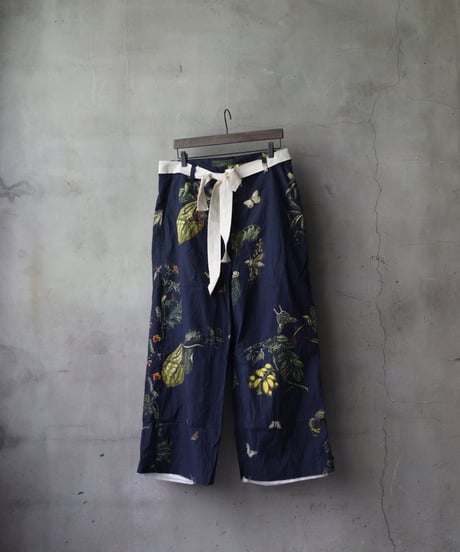 ALEKSANDR MANAMISアレクサンダーマナミ/ NATURA BLEU WINTER PANTトラウザーズ / am-25015