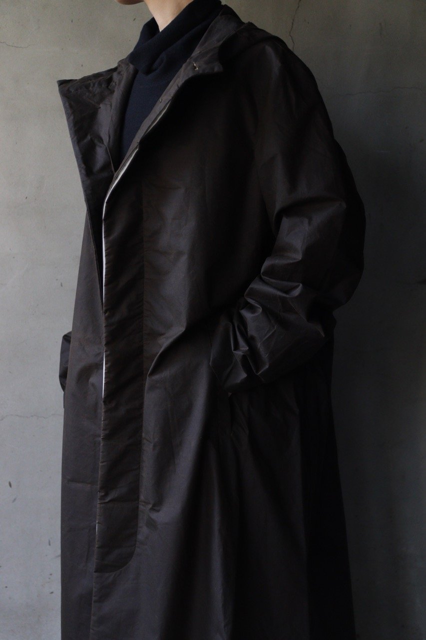 Bergfabel バーグファベル / LONG COAT WITH HOODコート / B