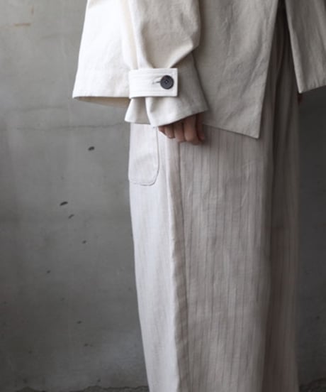 cavane キャヴァネ / Short trench JK Cotton&Linen100ショートトレンチ / ca-26045