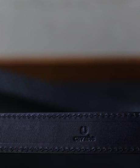 cavane キャヴァネ / #24Python Leather Beltベルト / ca-23501