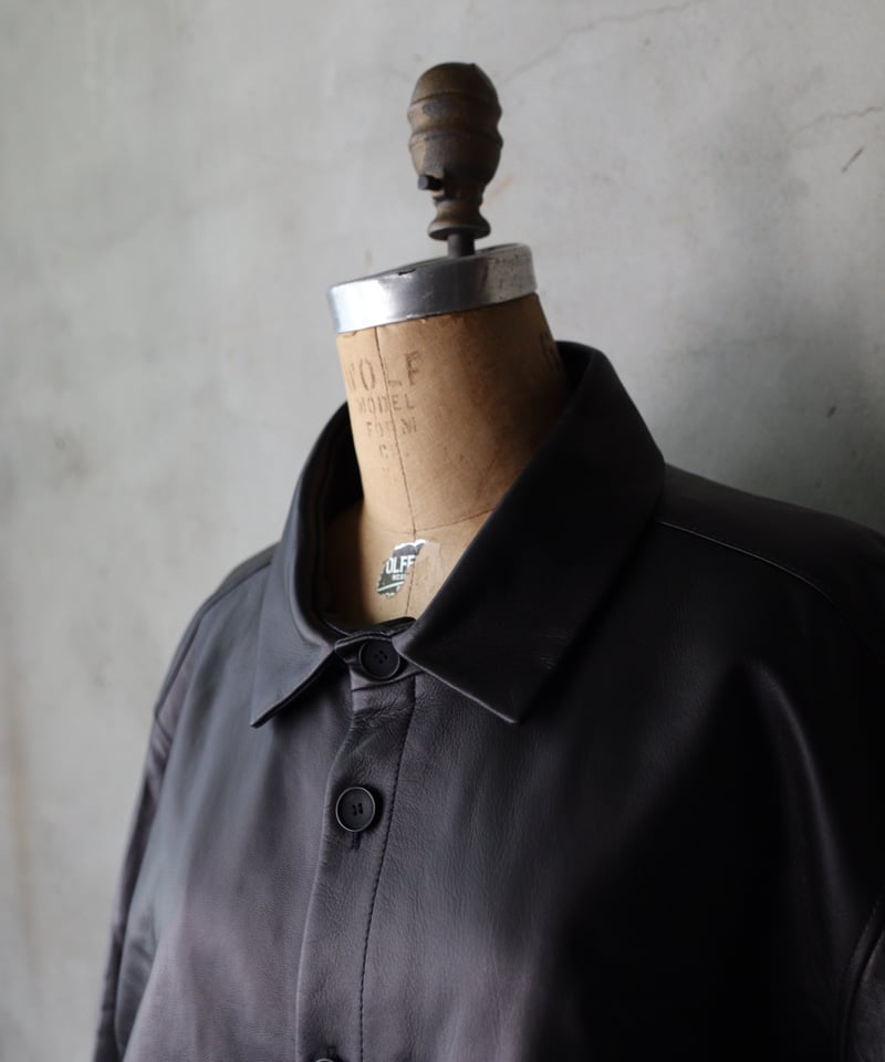 Bergfabel バーグファベル / Leather Hugo Jacket 革ジャケット/