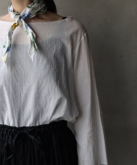 cavane キャヴァネ / Scarf limited linen100スカーフ / ca-26039