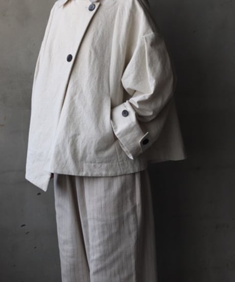 cavane キャヴァネ / Short trench JK Cotton&Linen100ショートトレンチ / ca-26045