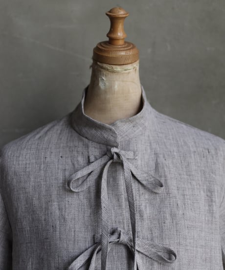 der antagonist デ アンタゴニスト / Dress with drawstring Linenワンピース / D7BLGRC24/25