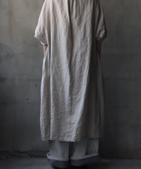 NATIVE VILLAGE ネイティブヴィレッジ / No.11 平らな枯れ草の上 リーフ刺繍ドレス / na-26016