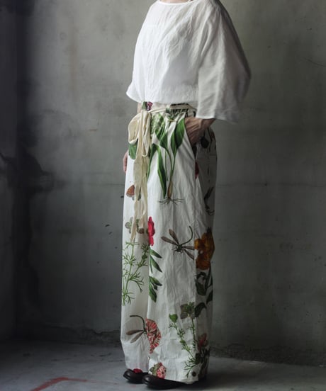 ALEKSANDR MANAMISアレクサンダーマナミ/ GRAND FLEUR SUMMER PANT - GRAND FLEURパンツ / am-24013