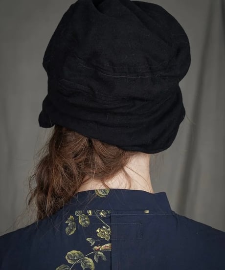 ALEKSANDR MANAMISアレクサンダーマナミ/ AM NEWSBOY CAP - CHECKED BLACK帽子/ am-25026