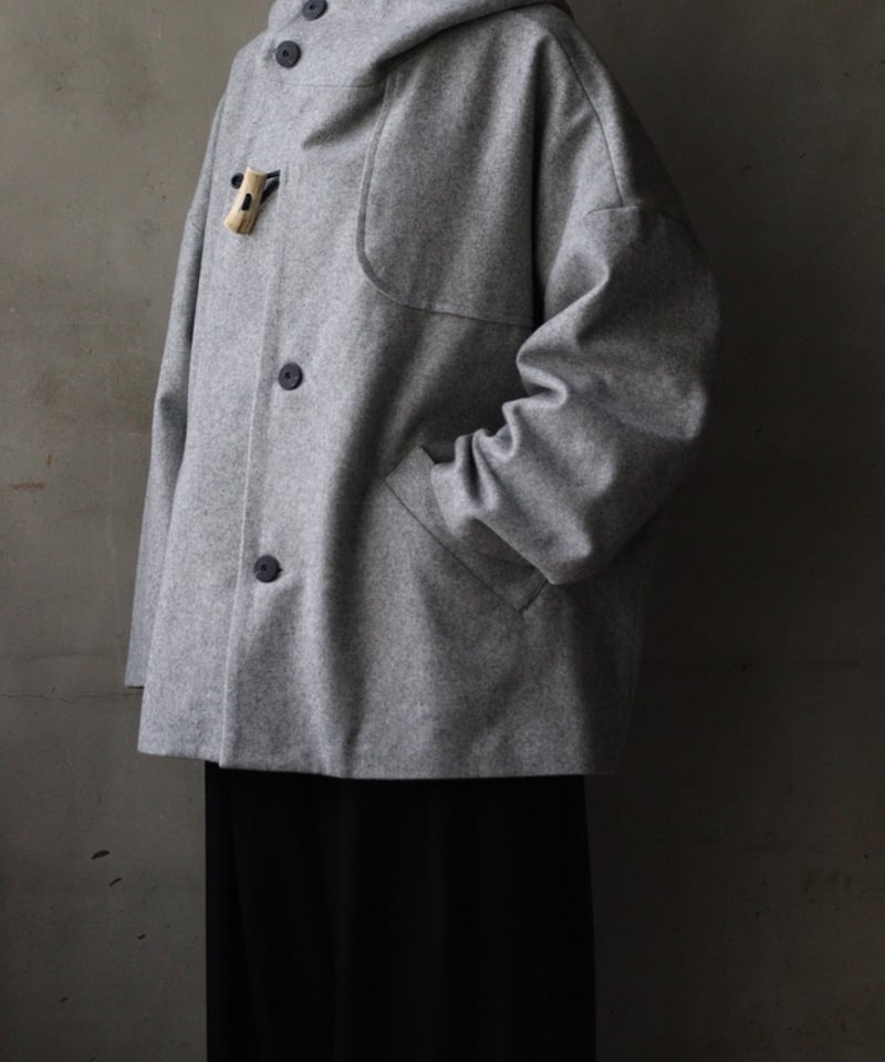 Dulcamara ドゥルカマラ / メルトンダッフルショートCT UNISEX / dl-2