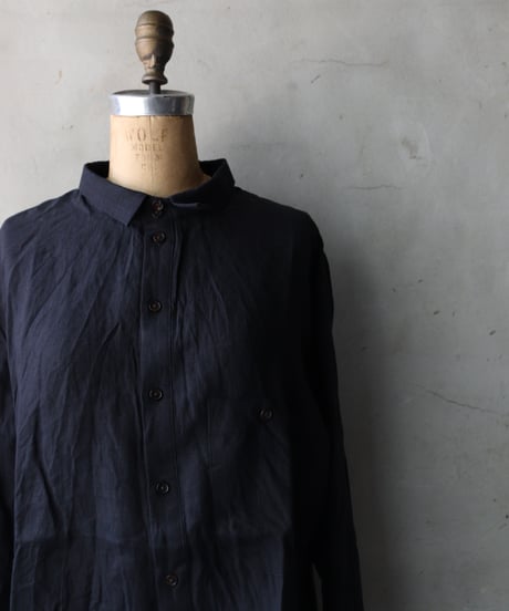 ALEKSANDR MANAMISアレクサンダーマナミ/ HANDDOWN 7/8 SHIRT シャツ / am-26013