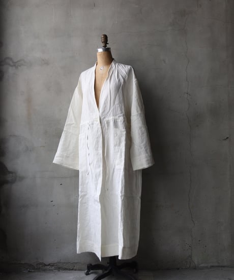 klauseクロイゼ / 天日干しGown Long Linen / kla-26019