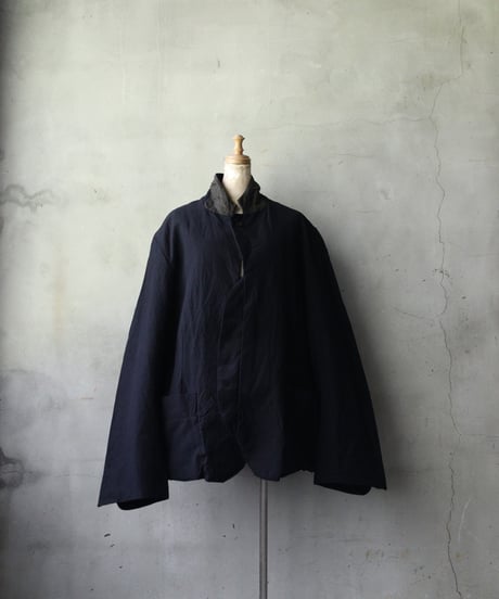 KLASICA クラシカ / Layerd front Short Jacket " ARDOISE "AX / kl-25034