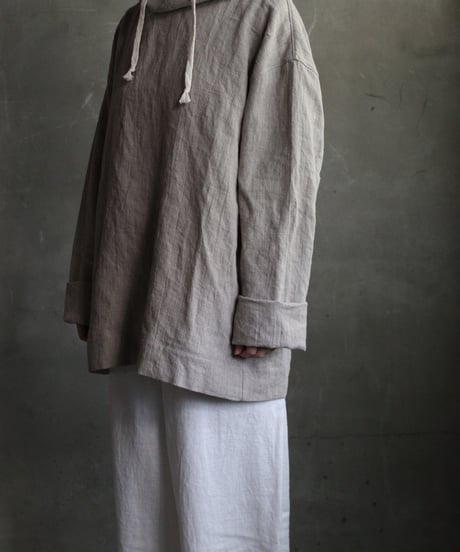 klauseクロイゼ / Hoodie Belarus Linenプルオーバー/ kla-24027