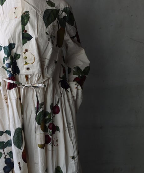ALEKSANDR MANAMISアレクサンダーマナミ/ LES FRUITS LOOSE FRONT DRESSワンピース / am-26014