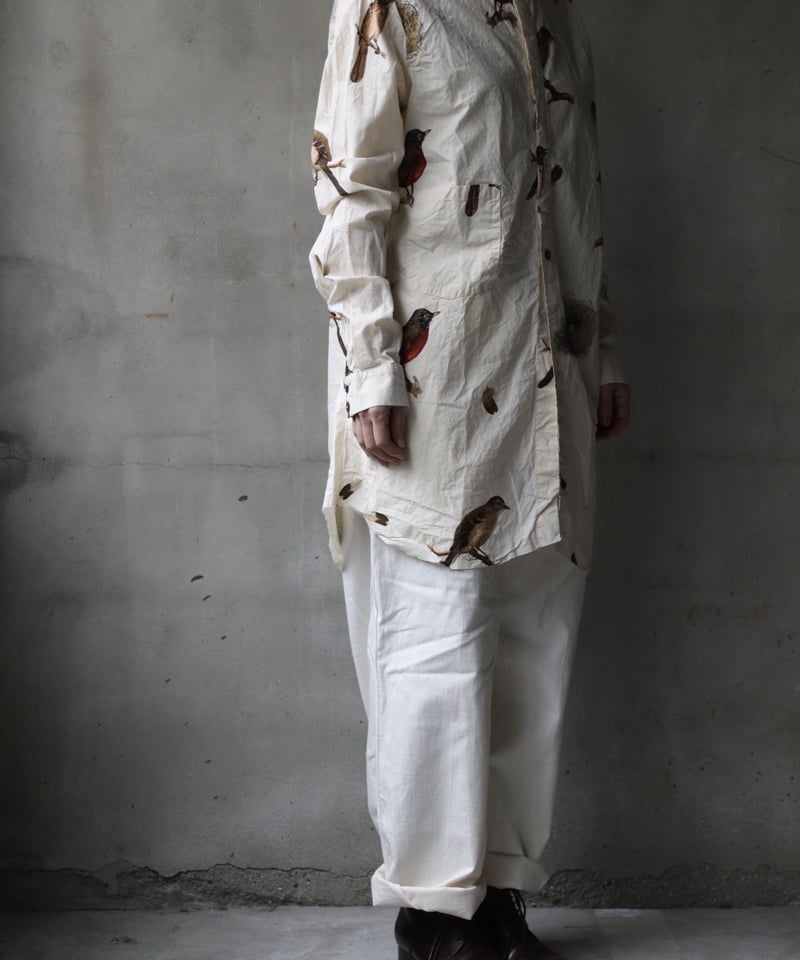 ALEKSANDR MANAMISアレクサンダーマナミ/ LONG BIRD SHIRTシャツ