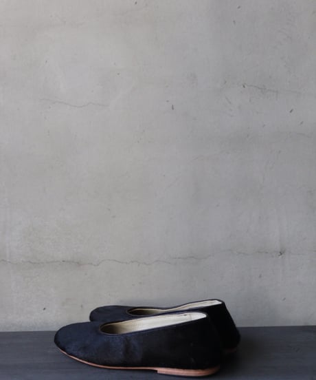 TATAROU with cavane limited shoes / Flat shoes with horse hair靴 / Tat-25001