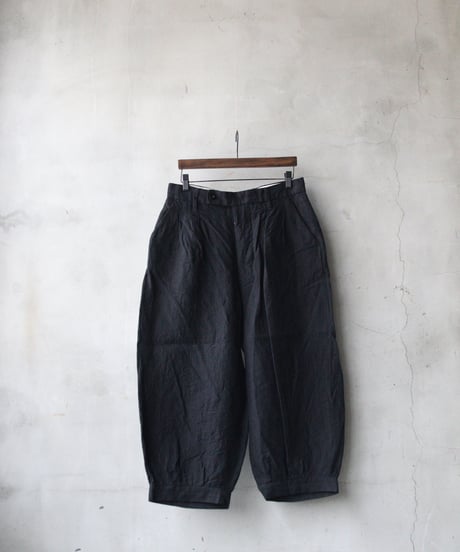 KLASICA クラシカ / Balloon Tucked Trousers "GOSSE"-slパンツ / kl-26017