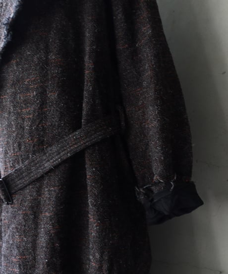KLASICA クラシカ / Cut off Hem Blend Gown Coat" HM-C " / kl-25032