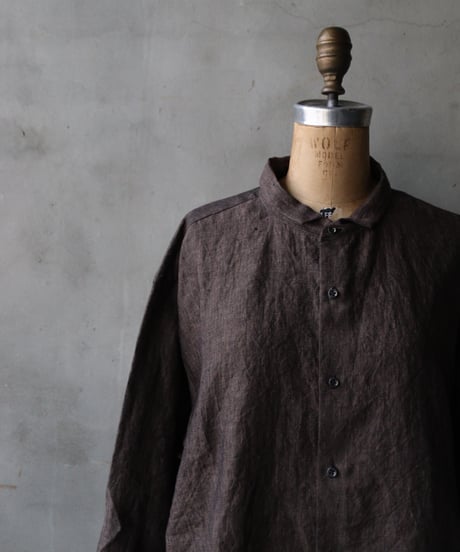 klauseクロイゼ / Herdmans Irish Linen O・P・C Regurar Shirt / kla-26003