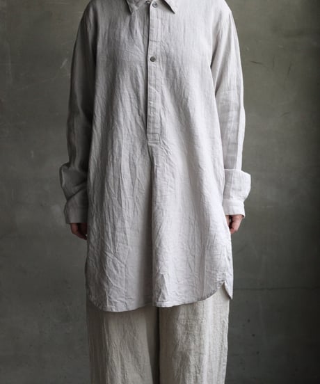 cavane キャヴァネ / Chemise Maison With Col Linen&Cottonシャツ / ca-24236