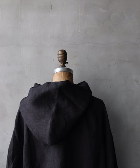 klauseクロイゼ / 天日干しTwill Linen Hoodie/ kla-26016