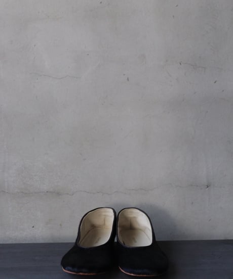 TATAROU with cavane limited shoes / Flat shoes with horse hair靴 / Tat-25001