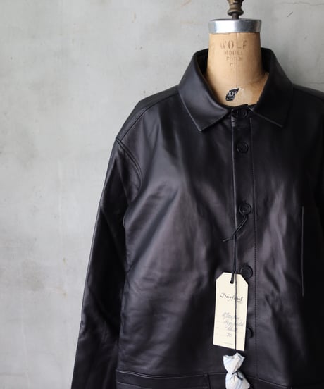 Bergfabel バーグファベル / Leather Hugo Jacket 革ジャケット/ BFMNJ201/N01