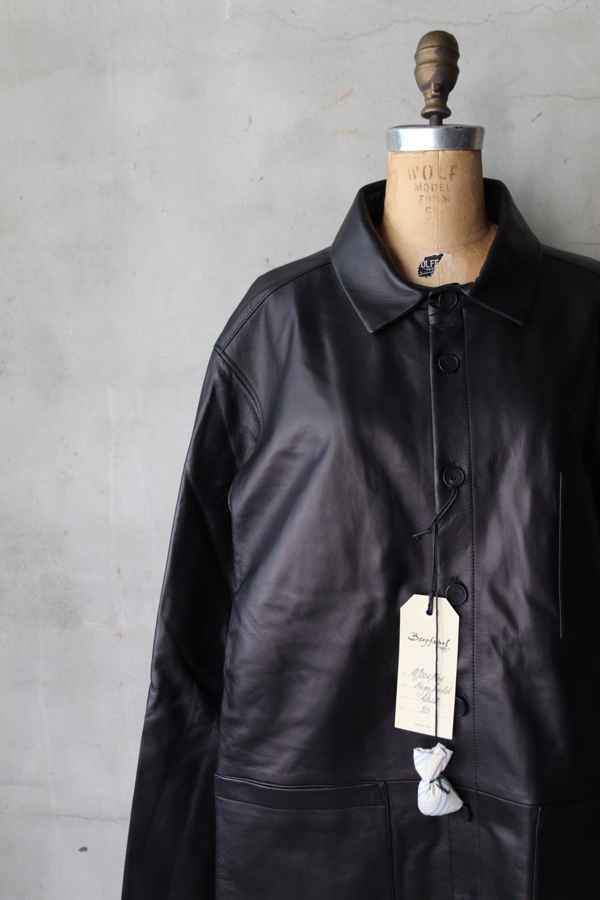 Bergfabel バーグファベル スエード レザー テーラードジャケット kink