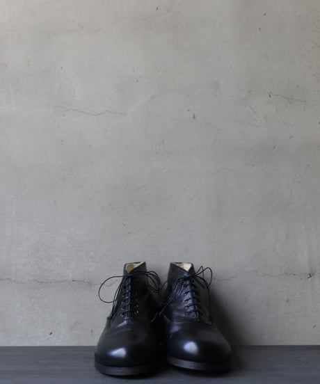TATAROU with cavane limited shoes / Balmoral Ankle Shoes Horse leather靴 /  Tat-26002