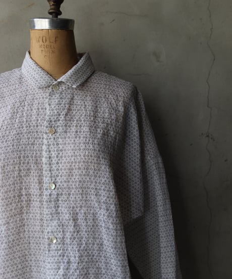 某ソレガシ/ Noragi Long-Shirt V.Linenロングシャツ / so-26005