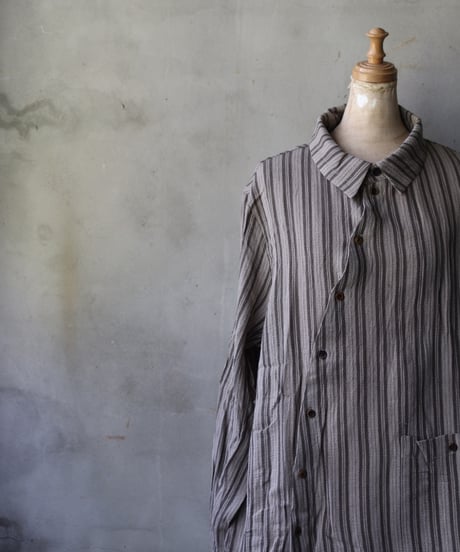 ALEKSANDR MANAMISアレクサンダーマナミ/ FOLD UP SLEEVE CREPE SHIRTシャツ / am-25005