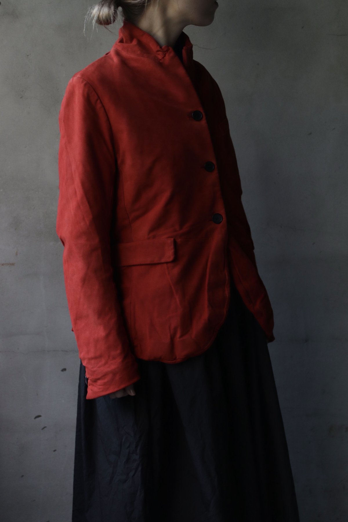 Bergfabel バーグファベル / Short tyrol leather jacket革