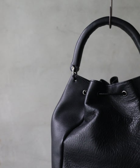 NOUSANノウザン/ Hand Bag With Strap BK鞄 / No-26001