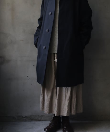 Mackintosh by Francis Campelli マッキントッシュ フランシスキャンペリ / One Panel Sleeve Coatステンカラーコート / mk-23001