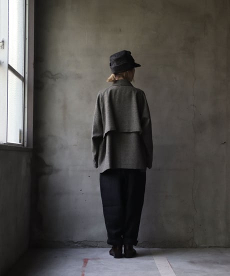 Dulcamara ドゥルカマラ / MixフラノトレンチショートCT UNISEX / dl-22041(D222-C240)