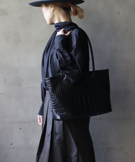 cavane キャヴァネ / 【受注予約】Crocodile handle bag / ca-21100