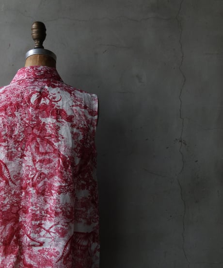 MARIA TURRIマリア・トゥッリ / TOILE DE JOUY SHIRTノースリーブ / MA-26009(49103)